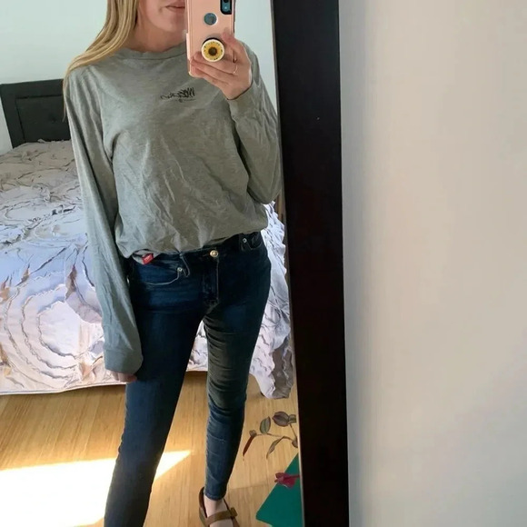 Vintage 90s Mossimo Long Sleeve Tee Shirt - Picture 1 of 11